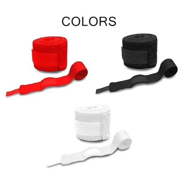 kf-S72ee56f7c4624235ab6660228af087f9k لفتان من ضمادات الملاكمة القطنية بطول 2.5 متر، حزام رياضي، قفازات ساندا، قفازات فنون القتال المختلطة، ضمادات للأحزمة والمنافسات