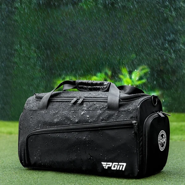 حقيبة ملابس جولف جديدة من PGM، حقيبة ملابس محمولة وخفيفة الوزن وذات سعة كبيرة، حقيبة أحذية جولف، حقيبة يد نايلون للسفر YWB048