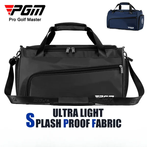 حقيبة ملابس جولف جديدة من PGM، حقيبة ملابس محمولة وخفيفة الوزن وذات سعة كبيرة، حقيبة أحذية جولف، حقيبة يد نايلون للسفر YWB048