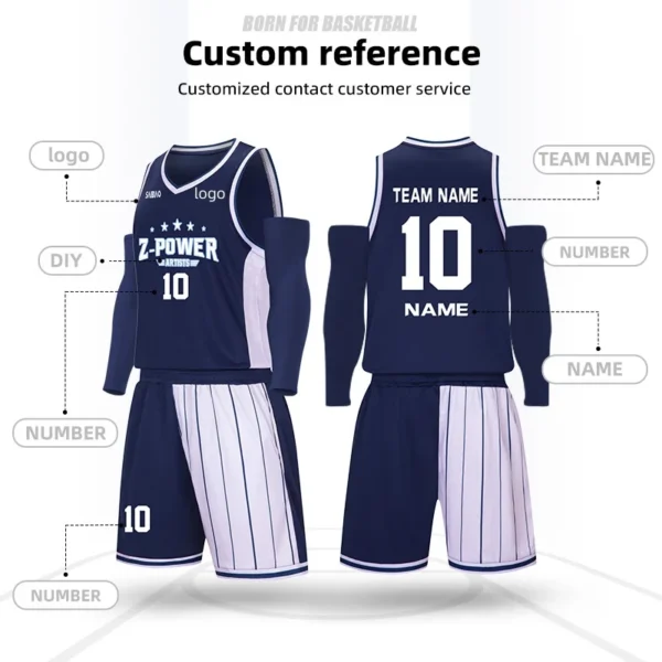 kf-S82115c2d9c4f44dabe5684ce222ef203j قميص كرة السلة المخصص للرجال والنساء البالغين سريع الجفاف ومريح للتدريب ومريح للملابس الرياضية والبدلات الرياضية