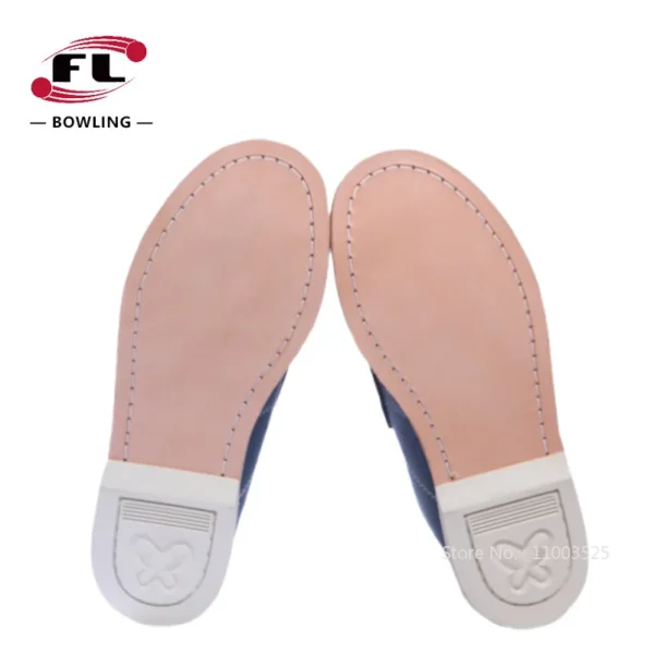 أحذية بولينج داخلية للرجال والنساء، مانعة للانزلاق ومقاومة للتآكل، مصنوعة من جلد البولي يوريثان الناعم، خفيفة الوزن